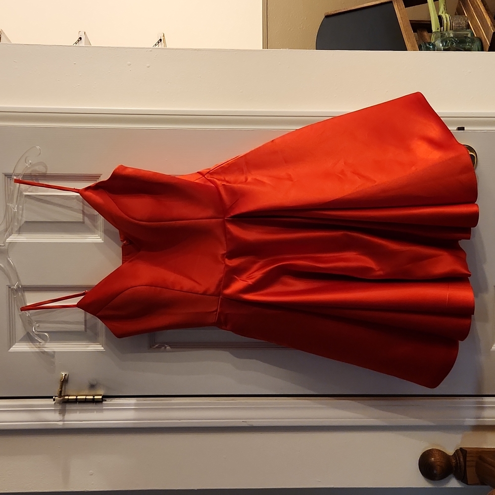 Red Formal Dress; Juniors Size 9